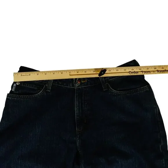 Carhartt Relaxed Fit Work Blue Jeans Womens Size 10 x 30 - Picture 5 of 11